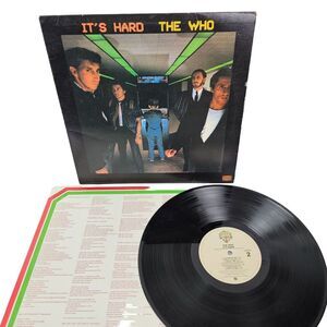 The Who It's Hard‎ Vintage Vinyl LP Record Classic Rock